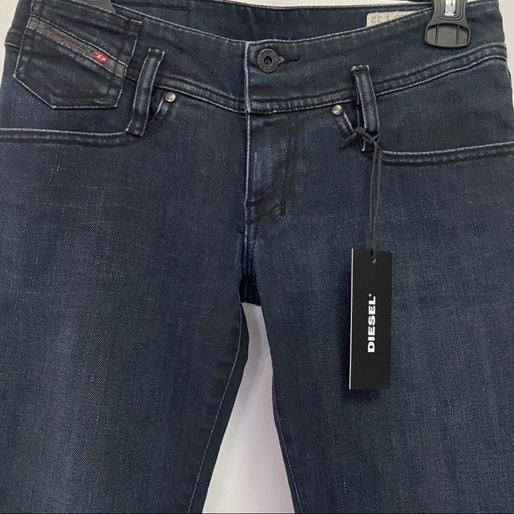 NWT Diesel Skinny Jeans Dark Wash Women’s W25 L32 - Picture 3 of 11